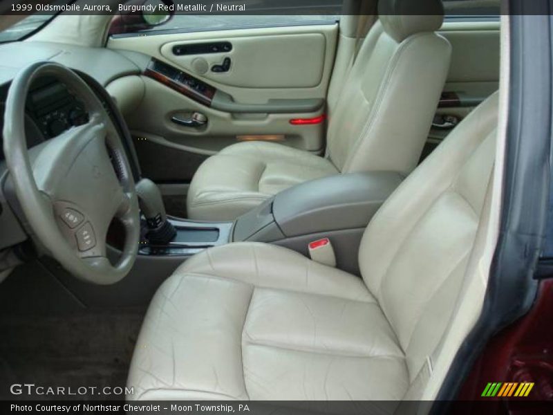 Burgundy Red Metallic / Neutral 1999 Oldsmobile Aurora