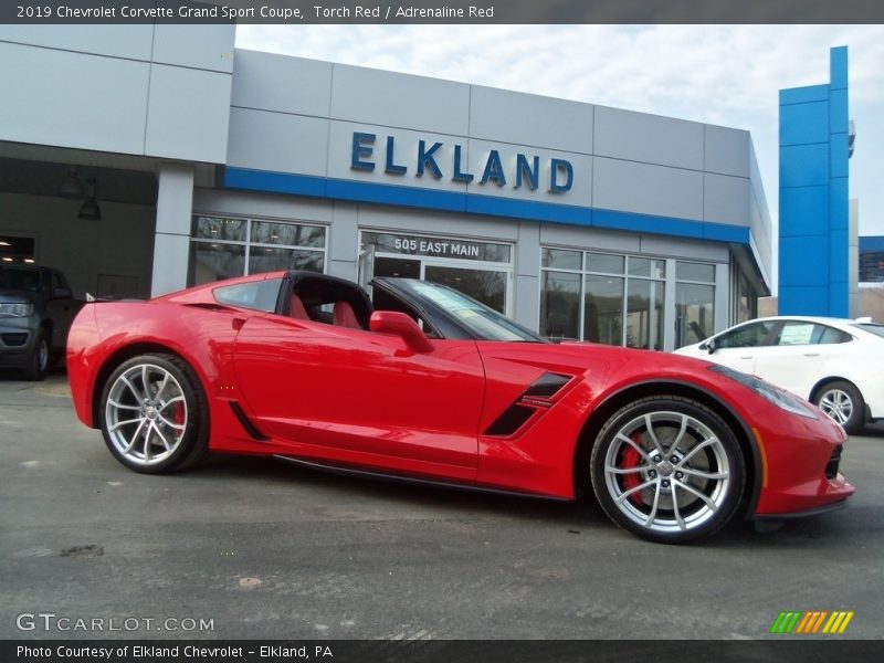 Torch Red / Adrenaline Red 2019 Chevrolet Corvette Grand Sport Coupe