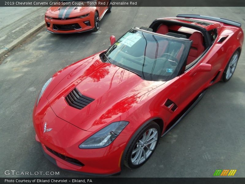 Torch Red / Adrenaline Red 2019 Chevrolet Corvette Grand Sport Coupe