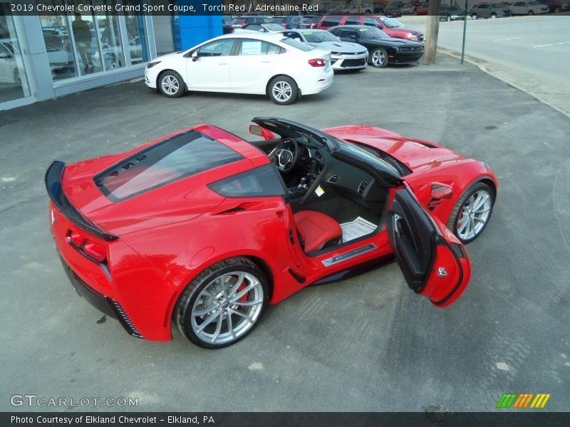 Torch Red / Adrenaline Red 2019 Chevrolet Corvette Grand Sport Coupe