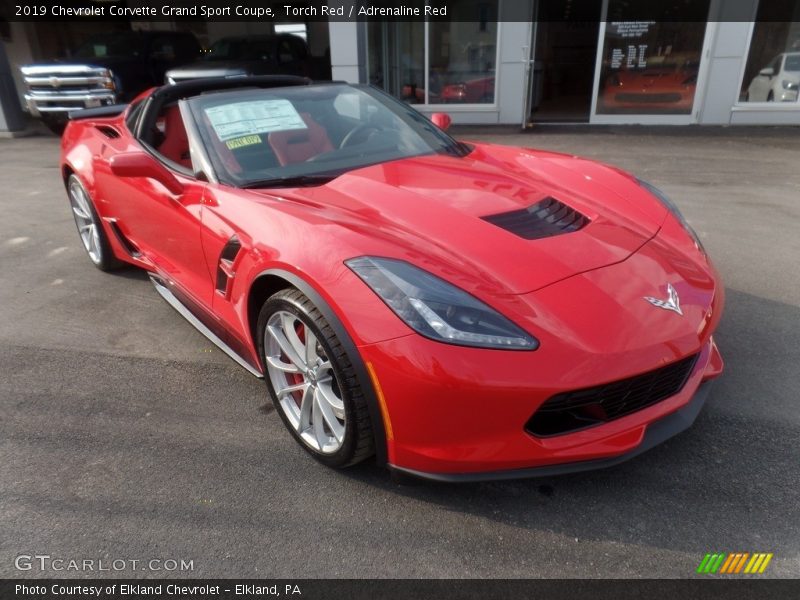 Torch Red / Adrenaline Red 2019 Chevrolet Corvette Grand Sport Coupe