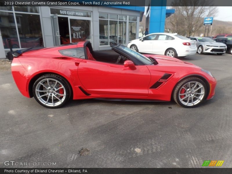 Torch Red / Adrenaline Red 2019 Chevrolet Corvette Grand Sport Coupe