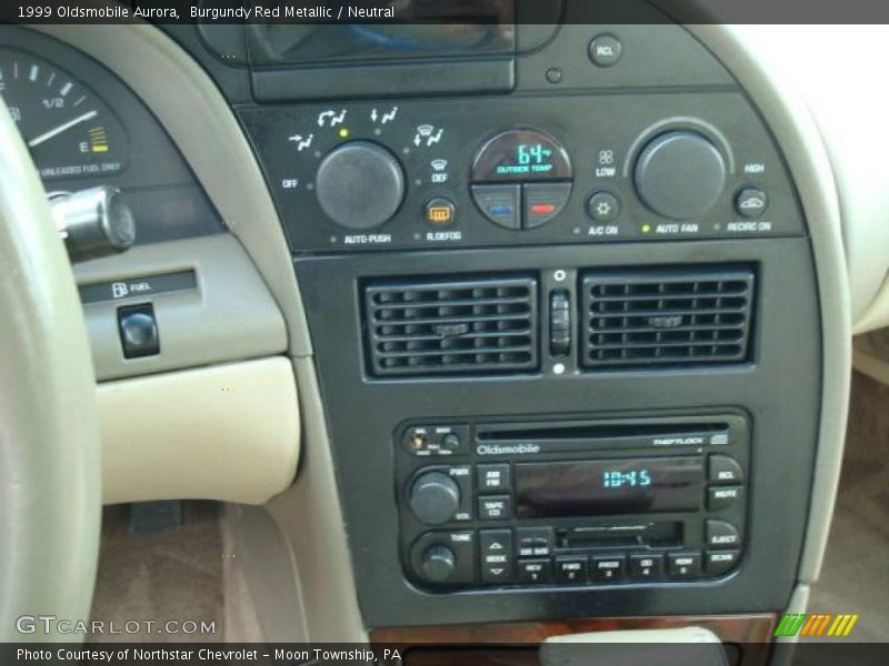 Burgundy Red Metallic / Neutral 1999 Oldsmobile Aurora
