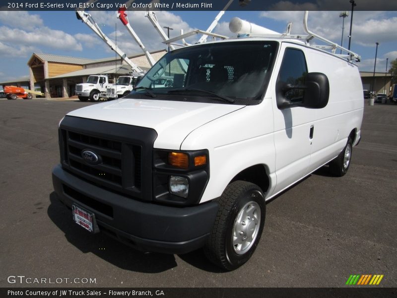 Oxford White / Medium Flint 2014 Ford E-Series Van E150 Cargo Van