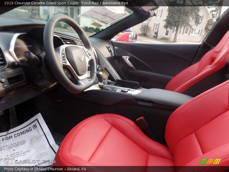 Torch Red / Adrenaline Red 2019 Chevrolet Corvette Grand Sport Coupe