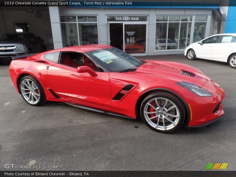  2019 Corvette Grand Sport Coupe Torch Red