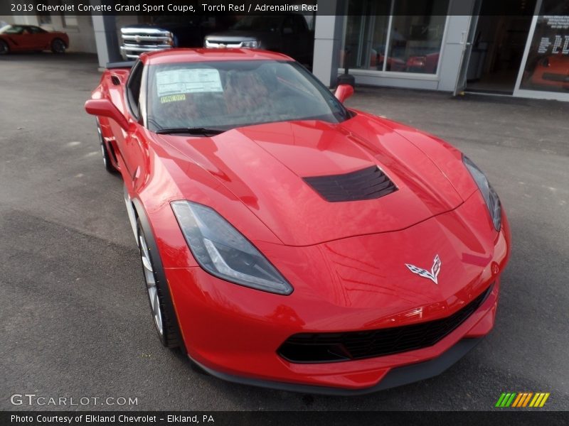Torch Red / Adrenaline Red 2019 Chevrolet Corvette Grand Sport Coupe