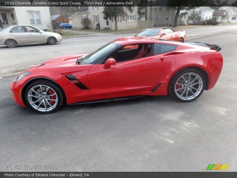 Torch Red / Adrenaline Red 2019 Chevrolet Corvette Grand Sport Coupe