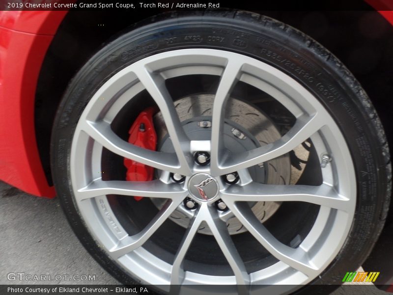  2019 Corvette Grand Sport Coupe Wheel