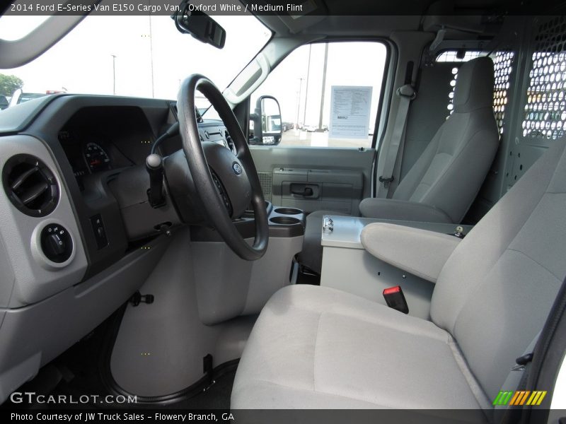 Oxford White / Medium Flint 2014 Ford E-Series Van E150 Cargo Van