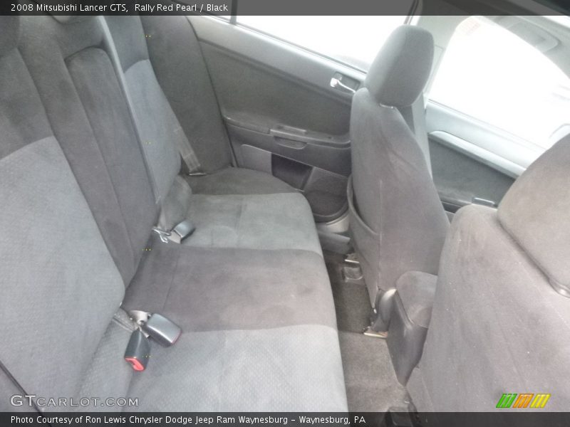 Rally Red Pearl / Black 2008 Mitsubishi Lancer GTS