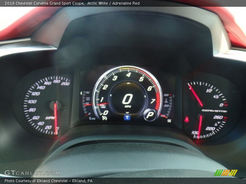  2019 Corvette Grand Sport Coupe Grand Sport Coupe Gauges