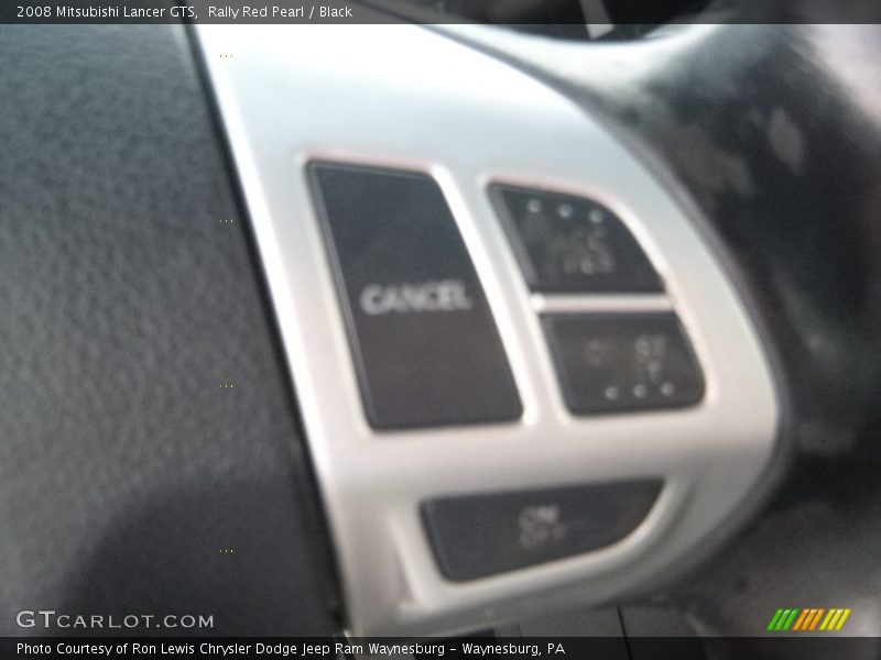 Rally Red Pearl / Black 2008 Mitsubishi Lancer GTS