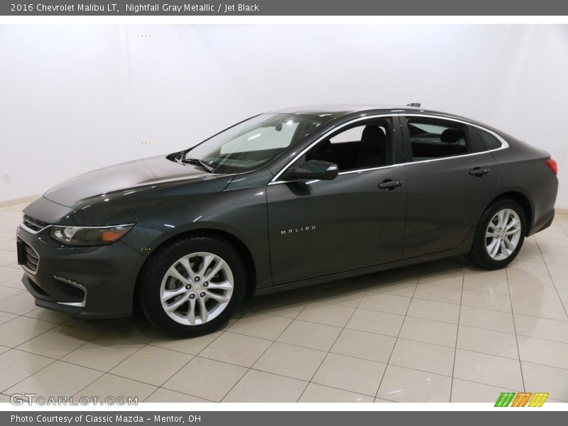 Nightfall Gray Metallic / Jet Black 2016 Chevrolet Malibu LT