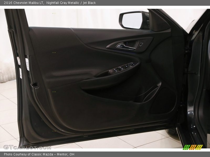 Nightfall Gray Metallic / Jet Black 2016 Chevrolet Malibu LT