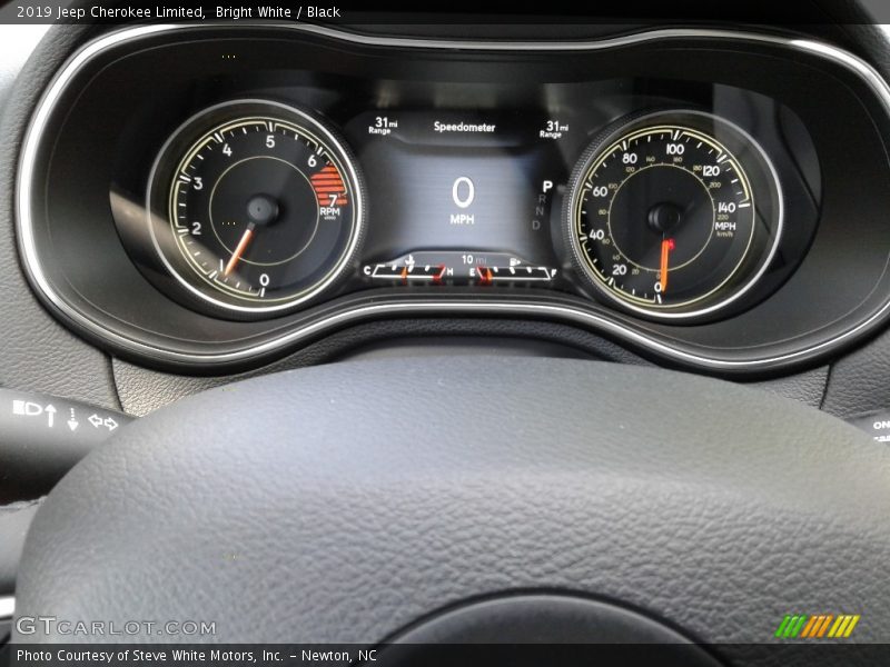  2019 Cherokee Limited Limited Gauges