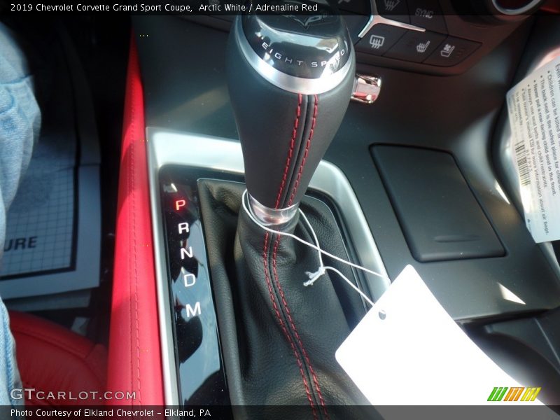  2019 Corvette Grand Sport Coupe 8 Speed Automatic Shifter