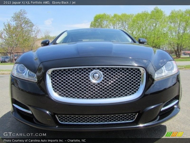 Ebony Black / Jet 2013 Jaguar XJ XJL Portfolio AWD