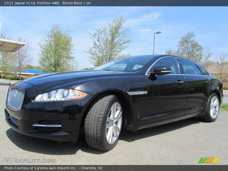 Ebony Black / Jet 2013 Jaguar XJ XJL Portfolio AWD