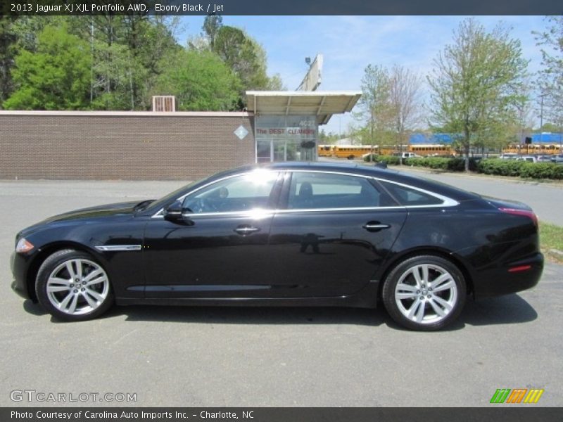 Ebony Black / Jet 2013 Jaguar XJ XJL Portfolio AWD