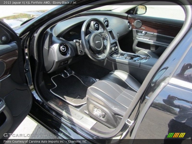 Ebony Black / Jet 2013 Jaguar XJ XJL Portfolio AWD