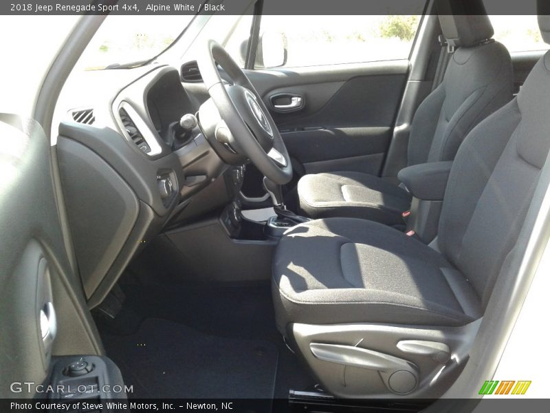 Alpine White / Black 2018 Jeep Renegade Sport 4x4