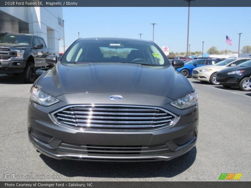 Magnetic / Ebony 2018 Ford Fusion SE