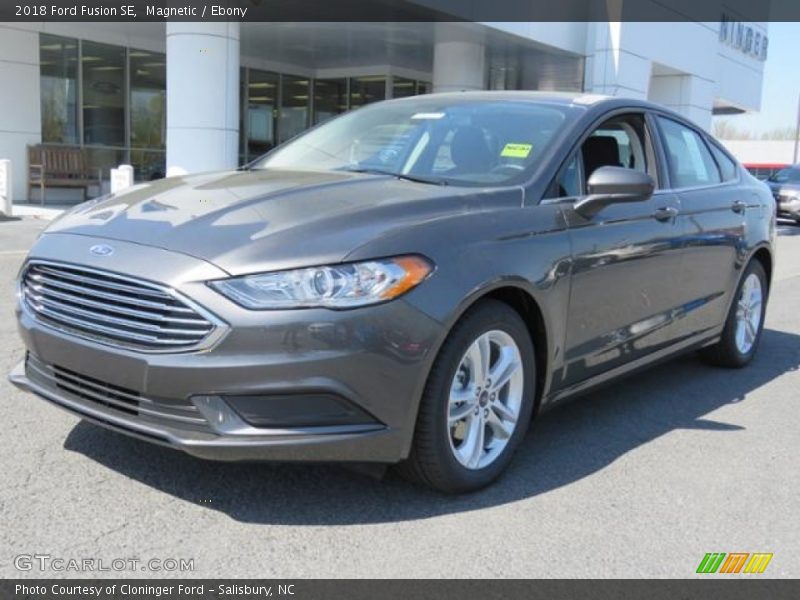 Magnetic / Ebony 2018 Ford Fusion SE