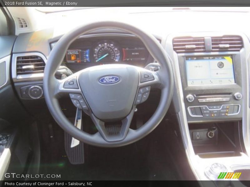 Magnetic / Ebony 2018 Ford Fusion SE