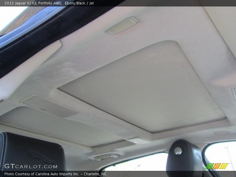 Ebony Black / Jet 2013 Jaguar XJ XJL Portfolio AWD