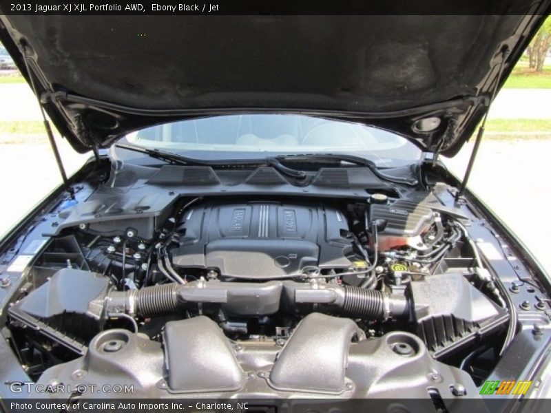 Ebony Black / Jet 2013 Jaguar XJ XJL Portfolio AWD