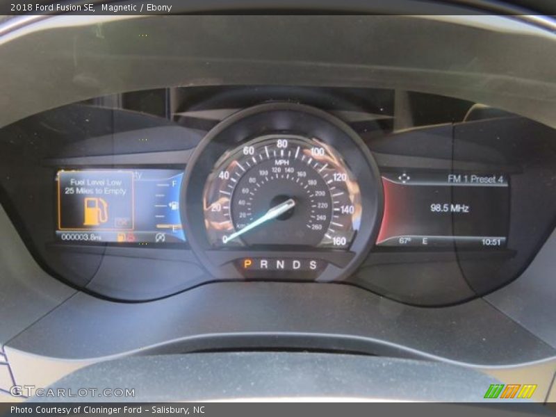 Magnetic / Ebony 2018 Ford Fusion SE