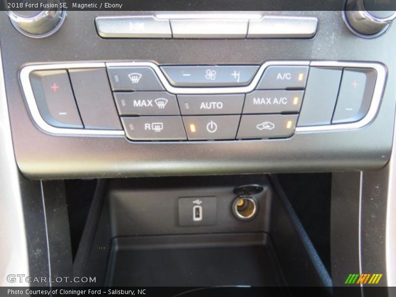 Magnetic / Ebony 2018 Ford Fusion SE