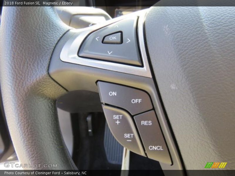 Magnetic / Ebony 2018 Ford Fusion SE