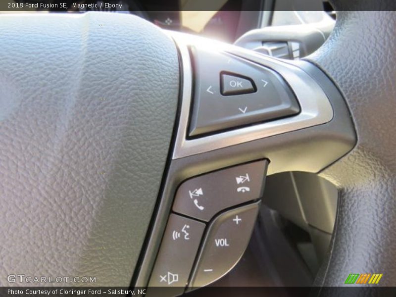 Magnetic / Ebony 2018 Ford Fusion SE