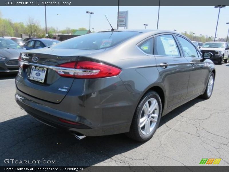 Magnetic / Ebony 2018 Ford Fusion SE