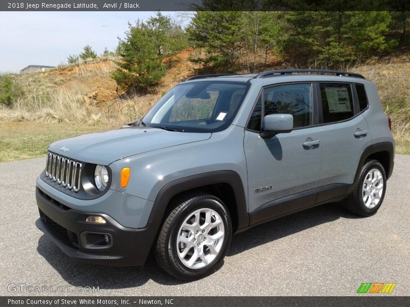 Anvil / Black 2018 Jeep Renegade Latitude