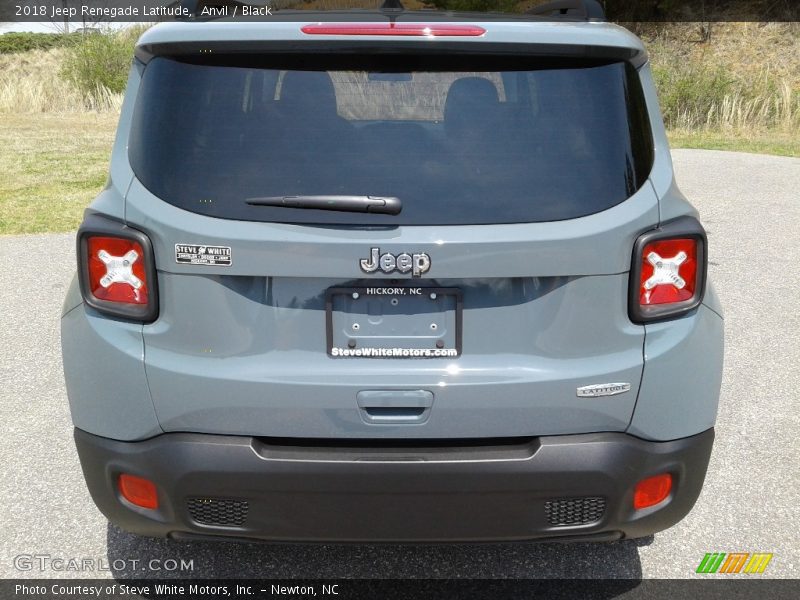 Anvil / Black 2018 Jeep Renegade Latitude