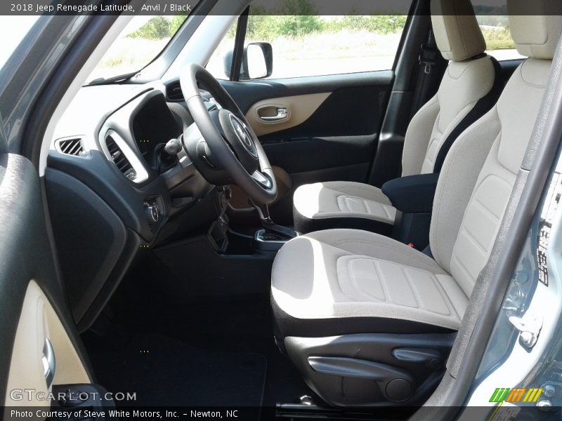 Anvil / Black 2018 Jeep Renegade Latitude