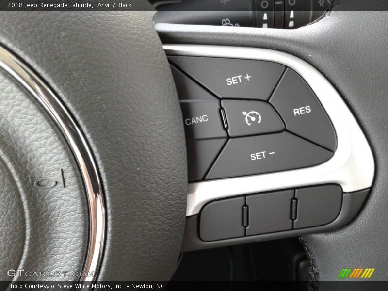 Anvil / Black 2018 Jeep Renegade Latitude