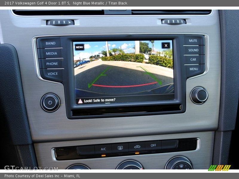 Night Blue Metallic / Titan Black 2017 Volkswagen Golf 4 Door 1.8T S