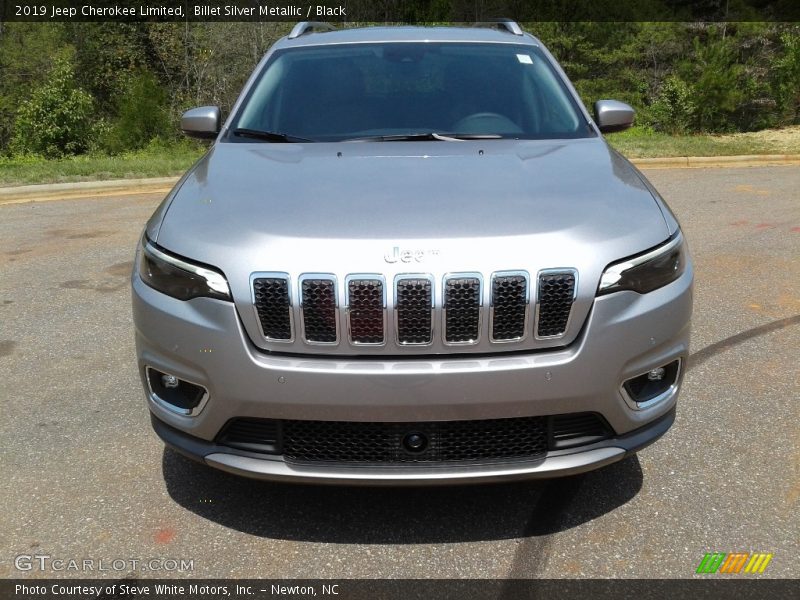 Billet Silver Metallic / Black 2019 Jeep Cherokee Limited