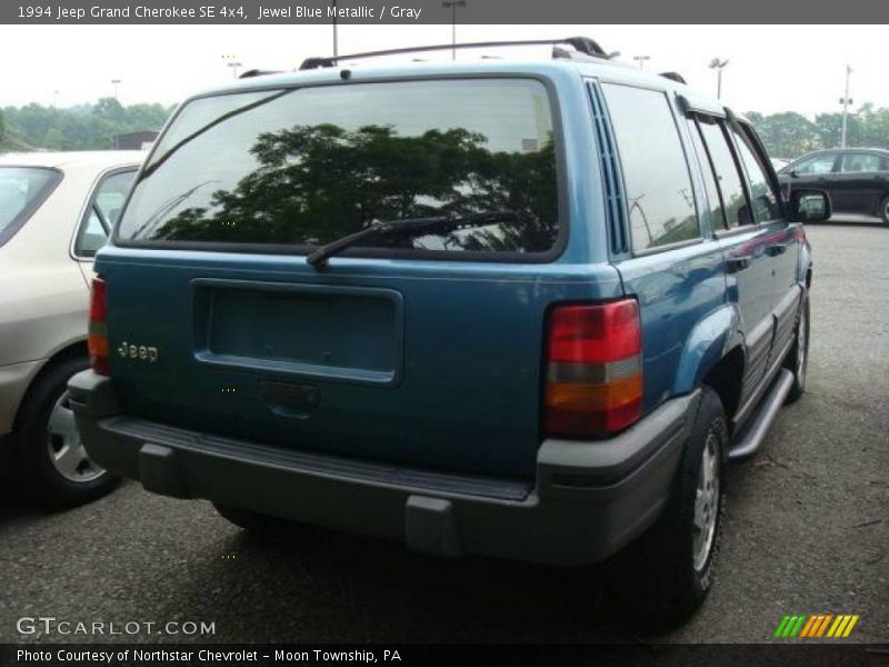 Jewel Blue Metallic / Gray 1994 Jeep Grand Cherokee SE 4x4