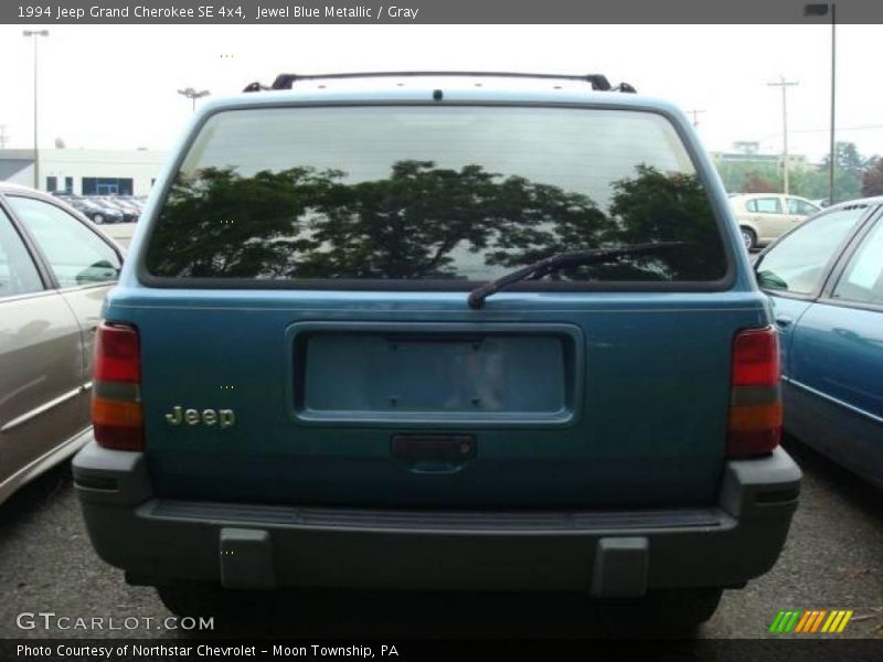 Jewel Blue Metallic / Gray 1994 Jeep Grand Cherokee SE 4x4