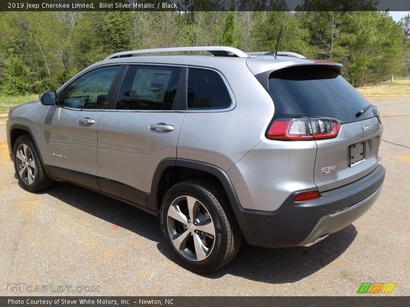 Billet Silver Metallic / Black 2019 Jeep Cherokee Limited