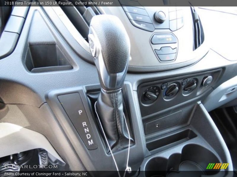 Oxford White / Pewter 2018 Ford Transit Van 150 LR Regular