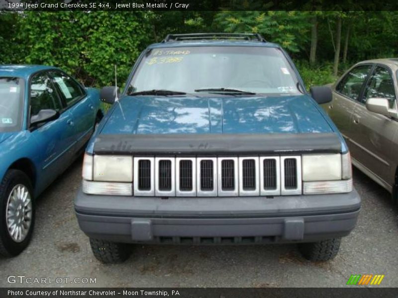 Jewel Blue Metallic / Gray 1994 Jeep Grand Cherokee SE 4x4