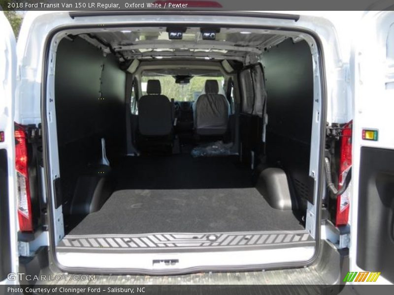 Oxford White / Pewter 2018 Ford Transit Van 150 LR Regular