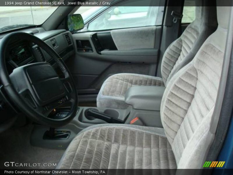 Front Seat of 1994 Grand Cherokee SE 4x4