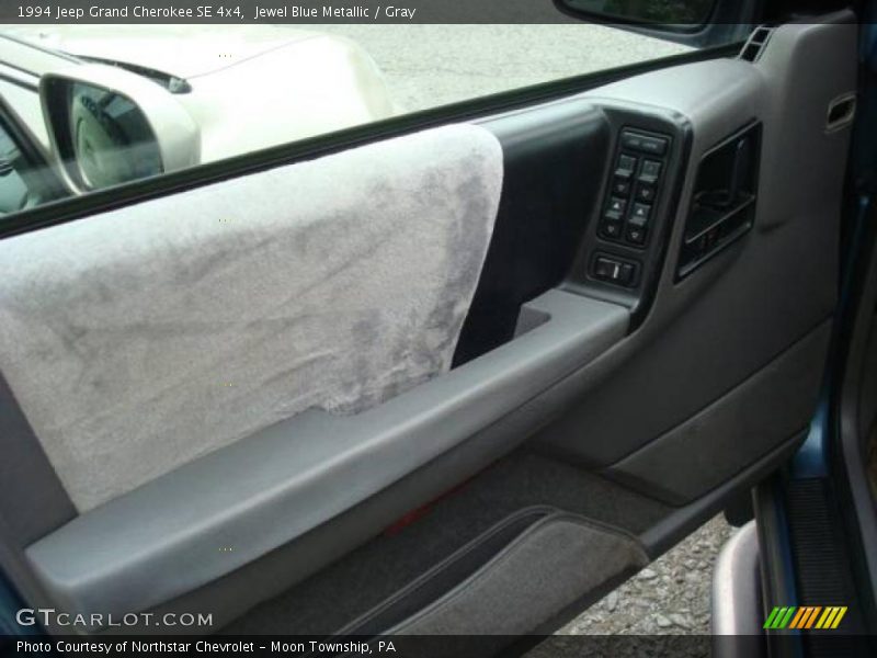 Jewel Blue Metallic / Gray 1994 Jeep Grand Cherokee SE 4x4